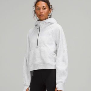 Lululemon half zip scuba hoodie